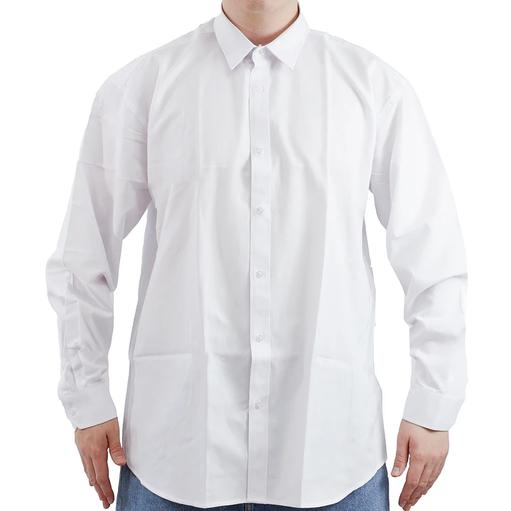CAMISA OXFORD CLÁSICA CABALLERO BOLSILLO NO PEGADO