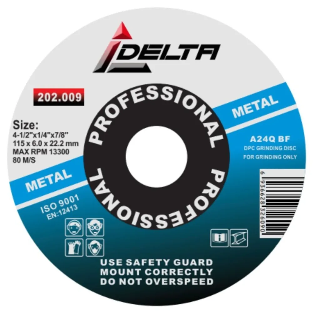 DISCO DESBASTE 4-1/2"x3mm (4-1/2"x1/4"x7/8")