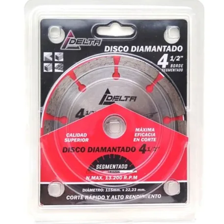 DISCO DIAMANTADO 4-1/2" SEGMENTADO