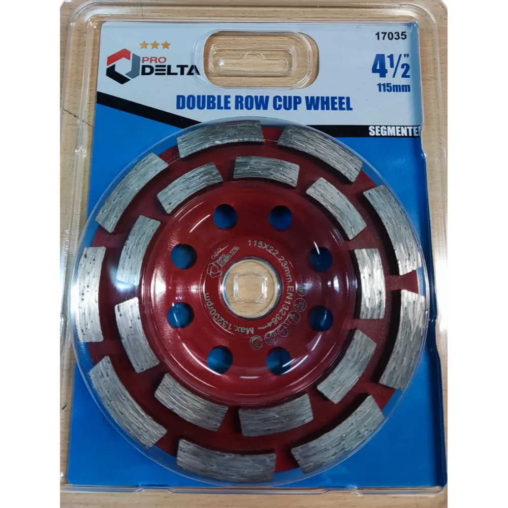 DISCO DOBLE COPA 4 1/2" 115 mm