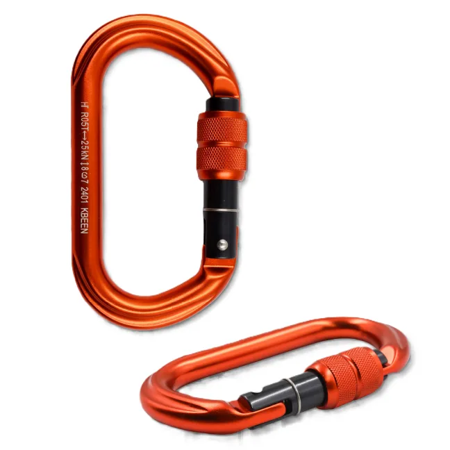 MOSQUETÓN CARABINERO DE ALUMINIO MANUAL