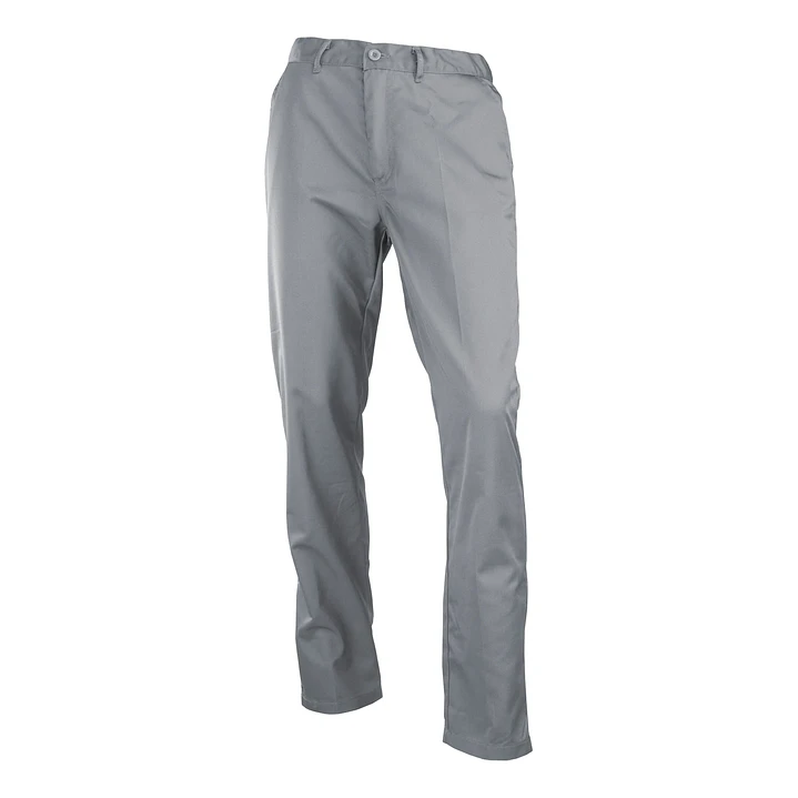 PANTALÓN CLÁSICO GABARDINA SIN PINZAS HOMBRE
