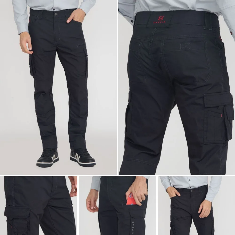 PANTALÓN OXWEAR MERIAN NEGRO