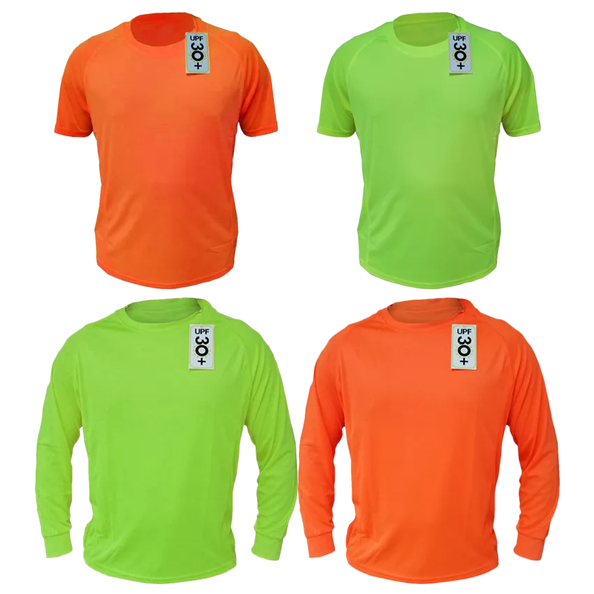POLERA DRY FIT MANGA LARGA Y MANGA CORTA