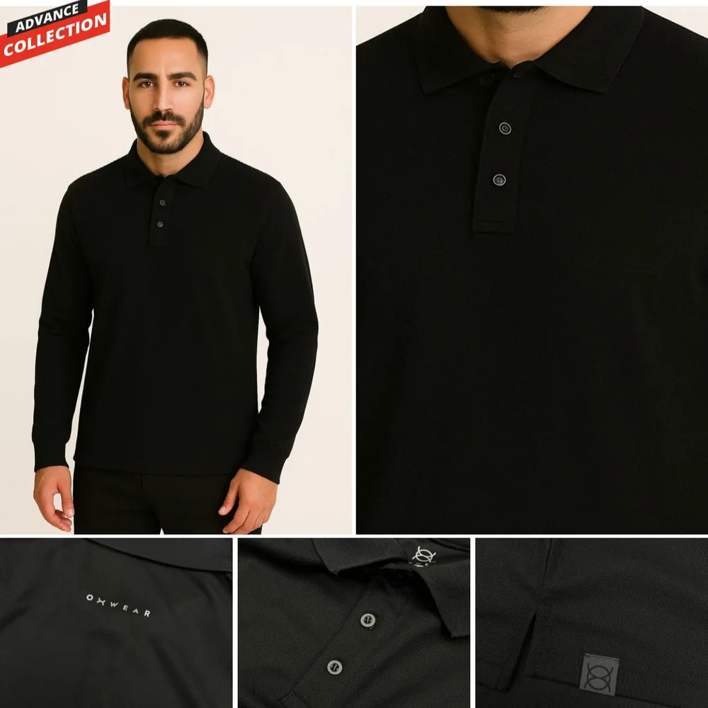 POLERA OXWEAR KUPOL NEGRA