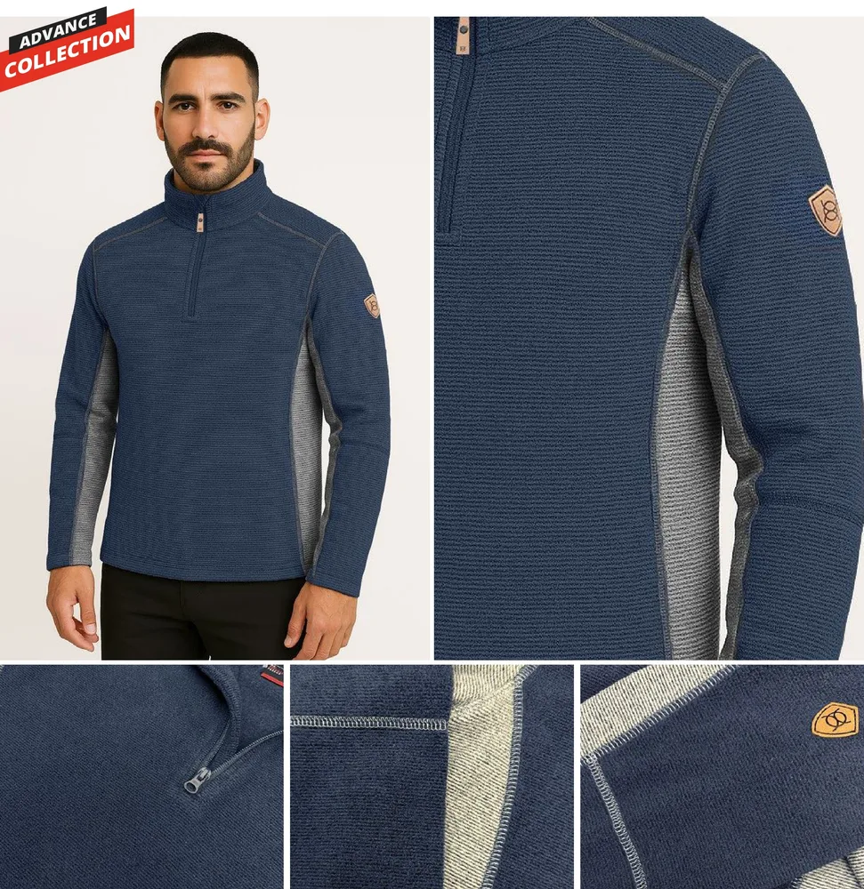POLERÓN OXWEAR TREVALI AZUL MARINO.
