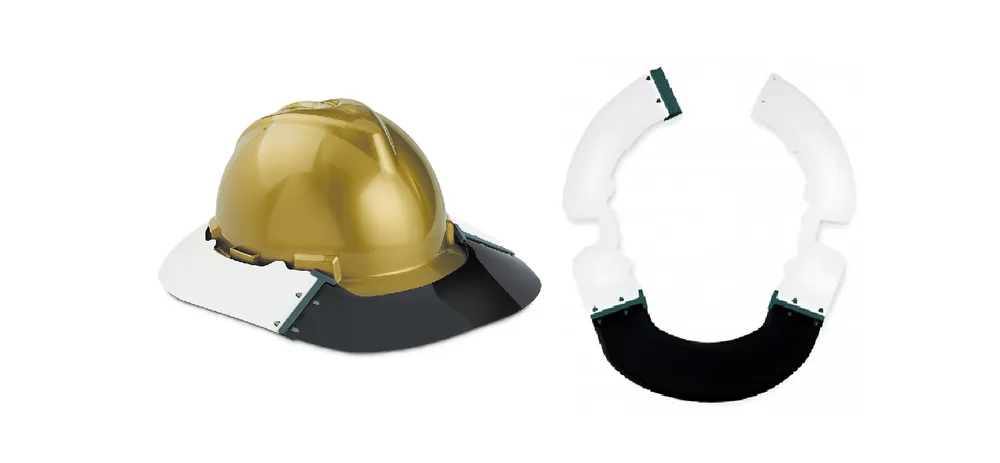 VISERA PROTECTOR SOLAR BLANCA